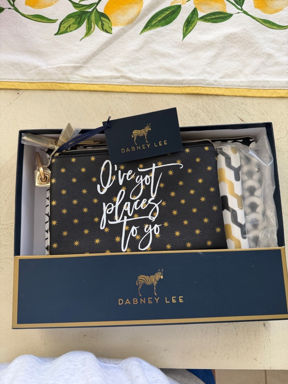 Dabney Lee 3 piece pouch set